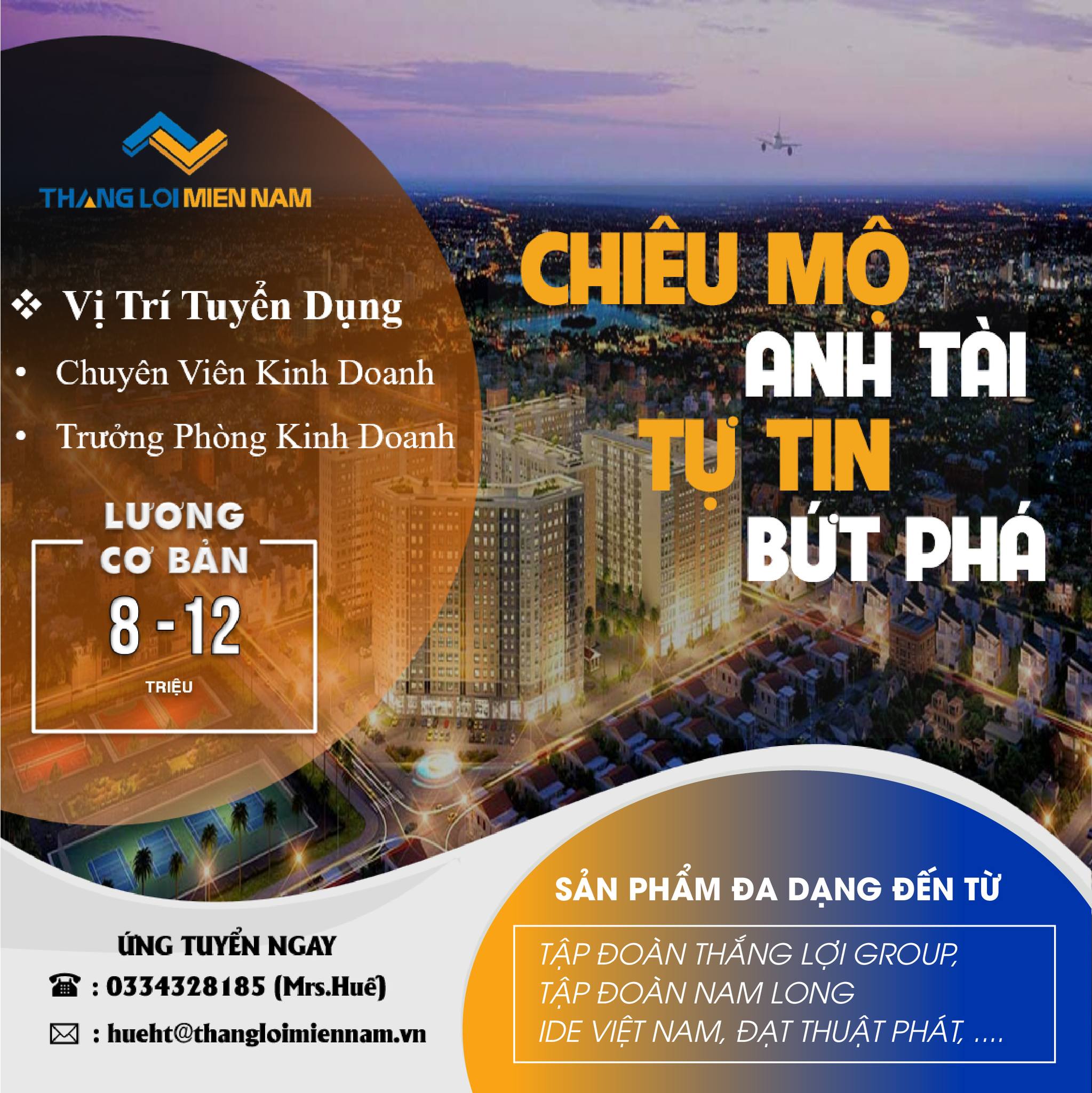 TRƯỞNG PHÒNG KINH DOANH